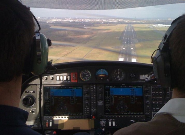 Aterrizando en tiempo real 